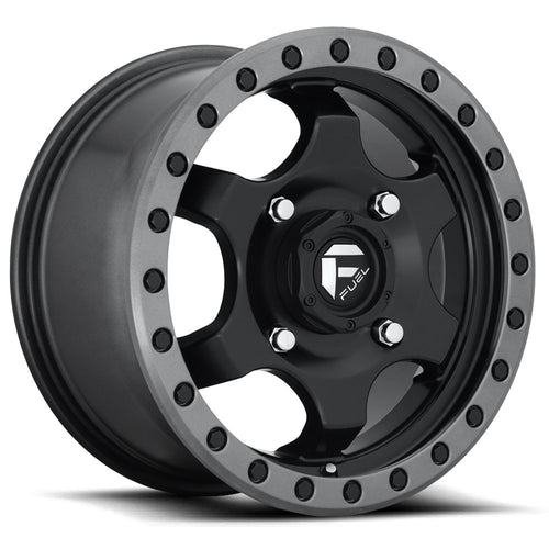 UTV Fuel D639 15X7 4X137 MT-BLK-GBR 55MM - D6391570A660