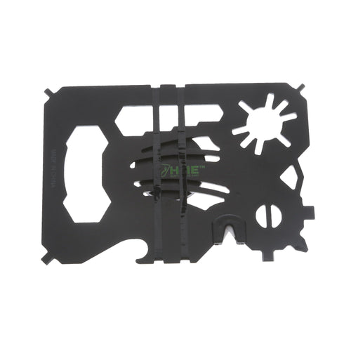 HME Hunting Compact Lightweight Multi-Functional 20-in-1 Pocket Wallet Tool for Bows & Arrows