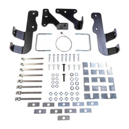 HUSKY TOWING 2019 RAM 1500 4PC 5TH WHEEL ISR BRK, 4 Piece Bracket; Bolt-On; Use With 30686 Rails; No Drilling Required