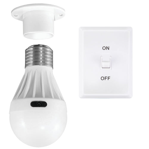 713 Performance Tool Grab and Go Flashlight Bulb, Energy Efficient COB Tech, Hands-Free Operation, Durable ABS Housing, Battery Powered