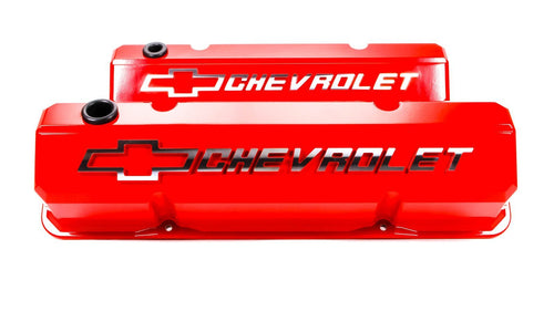 Red Proform 141-931 Slant Edge Valve Cover