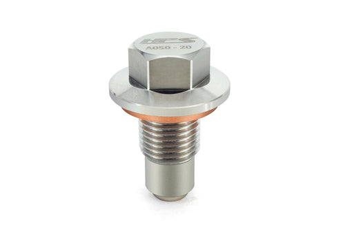 Stainless Steel HPS Magnetic Oil Drain Plug Bolt Compatible for AM General Jeep Pontiac Mitsubishi vehicles, MDP-A050-20