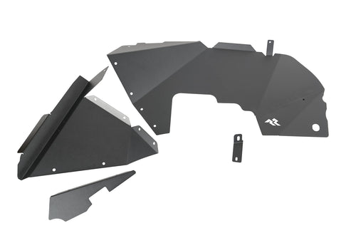 Inner Fender Liners Rugged Ridge for Jeep Wrangler/Gladiator | Front | 11615.61 | Fits 2018-2025 Jeep Wrangler JL; 2020-2025 Jeep Gladiator JT