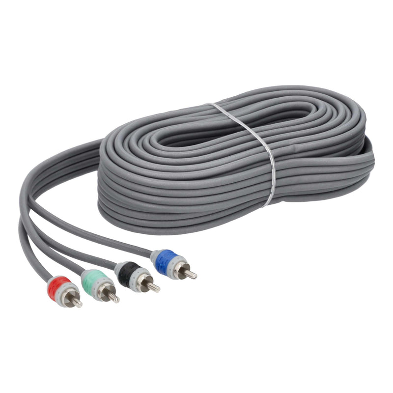 RCA v8 Series T-Spec 4-Channel Audio Cable - 17 FT