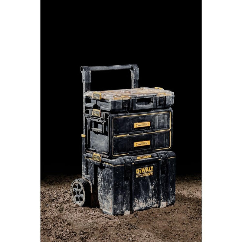 DEWALT Tool Box ToughSystem, 2.0 Two-Drawer, 21.8in. (DWST08320)