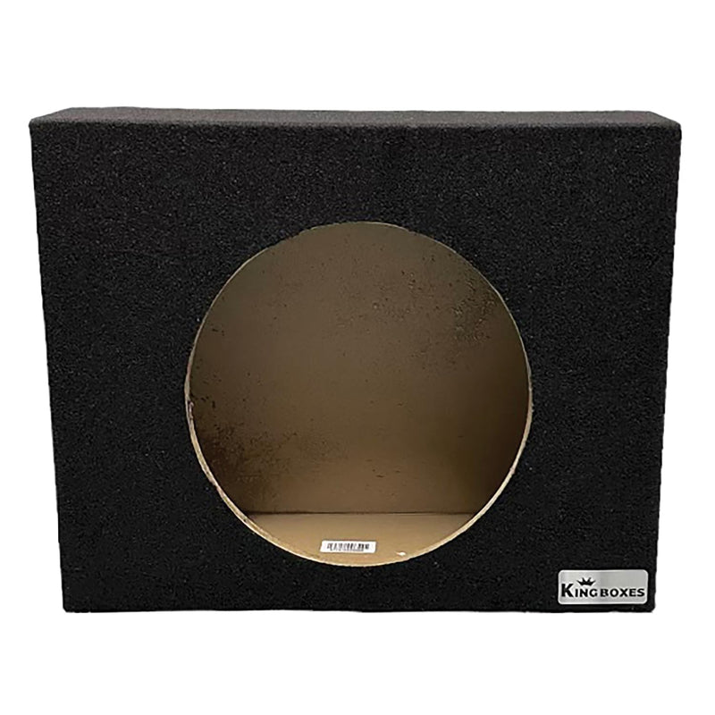 12" King Boxes Sealed Wedge Truck Subwoofer Enclosure