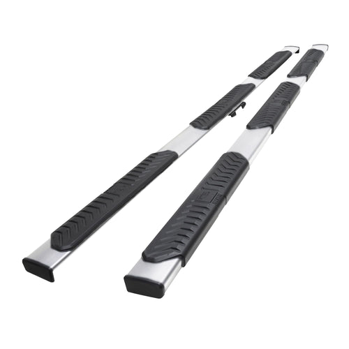 Westin R5 M-Series 28-5234770 Wheel-to-Wheel Nerf Bars XD fits 2020-2025 Silverado Sierra 2500 3500 Crew Cab 8' Bed Polished Pair