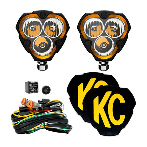 Flex KC Hilites ERA® 3-2-Light Master LED Light Pod Kit