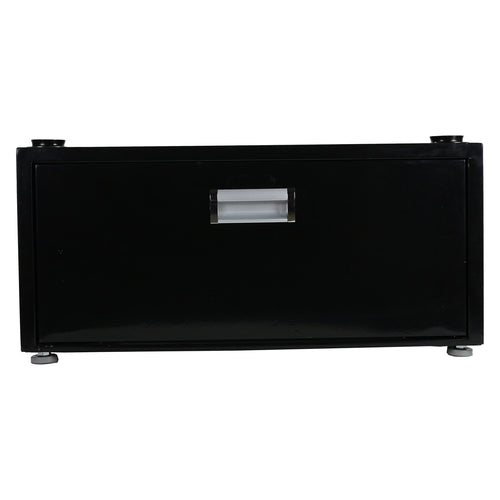 Laundry Equator Pedestal with Drawer (Black)