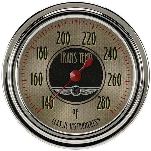 All American Nickel Classic Instruments AN327SLC 2 5/8" Transmission Temperature Gauge