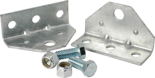 10205GA CE Smith Swivel Bracket Kit - Sturdy, Galvanized Boating Hardware - Silver