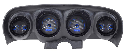 Carbon Fiber 1969 Ford Mustang VHX System - Blue Display