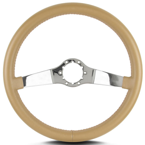 Two 63409 Lecarra Smooth 14" Polished Standard Grip Tan