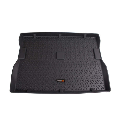 Rugged Ridge Floor Liner, 12975.22 Cargo; Black, 1976-1986 Jeep CJ-7 / 87-95 Wrangler YJ