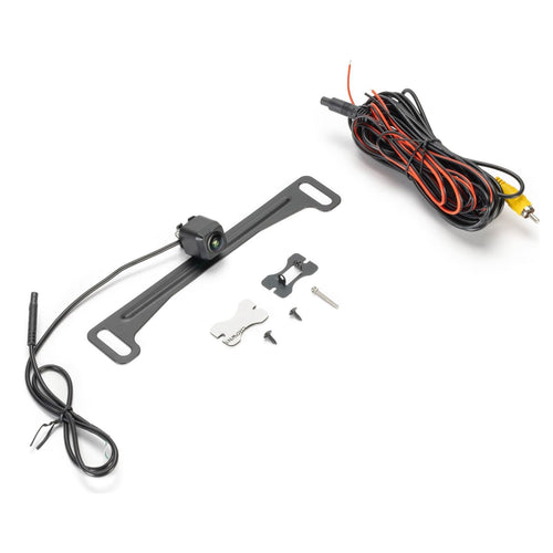 License Plate Audiovox ACA800 Backup Camera with Parking Grid Lines