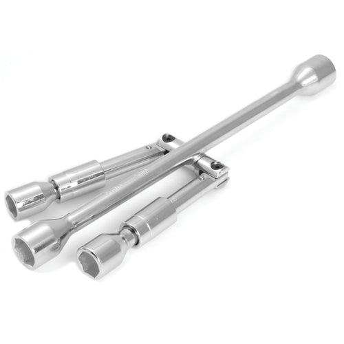 4-Way Performance Tool Universal Folding Lug Wrench, 4-Way Cross Wrench