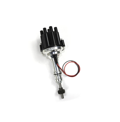 Pertronix Dist Billet I3 Marine Black Cap Ford 351C, 1 Pack D7232800
