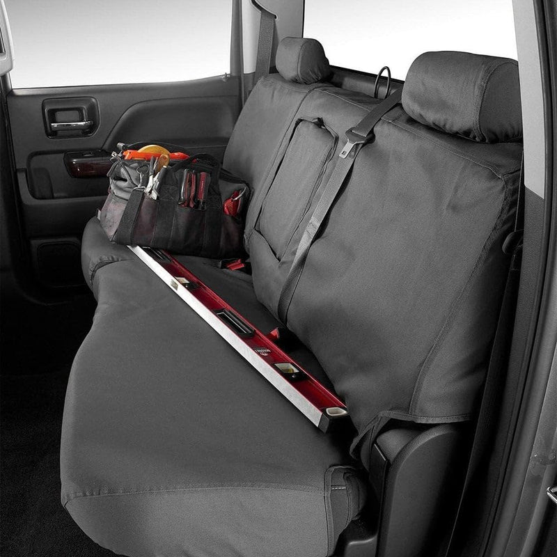 Covercraft Charcoal SeatSaver Front Row Polycotton SS3305PCCH