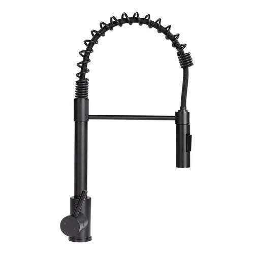 Lippert Coiled Pull Down Flow Max Kitchen Faucet for RVs and Residential,2021090598
