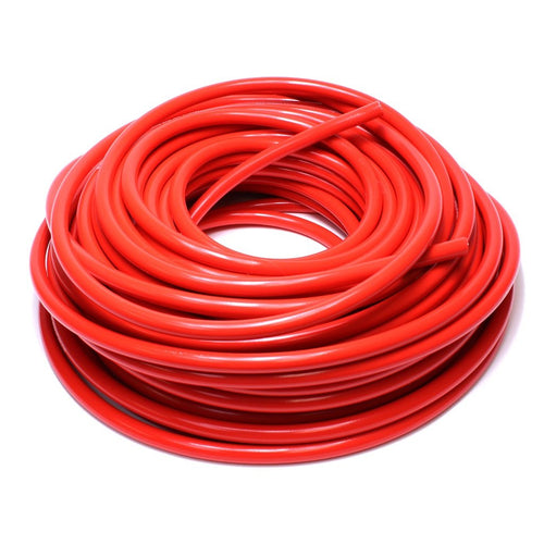 HPS Red high temp 1" ID reinforced silicone heater hose 25 feet roll