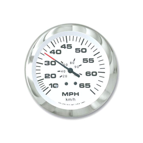 Lido Sierra International 65510P Pitot Type 10 to 65 Mph Dial Range Scratch Resistant Speedometer Kit, 3"