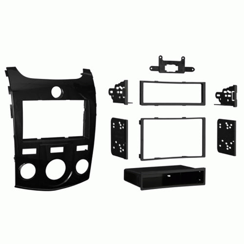 Metra For Vehicle Mount Radio - Abs Plastic - Gloss Black