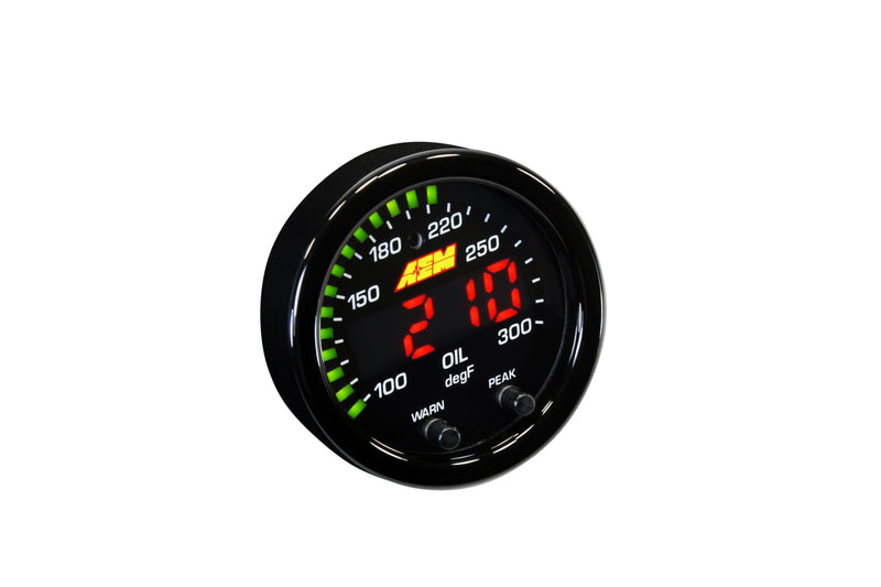 30-0302 AEM X-Series Temperature Gauge