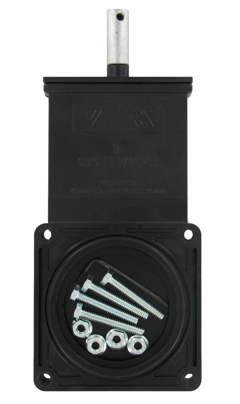 3" Valterra T1003PBC Valve Body, Black