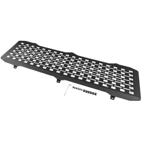 KUAT Full Height Ibex Durable Versatile Aluminum Powder Coated Molle Panel for Additional Accessories | Mounting Hardware Included | AIXMBFS for IBEXB2