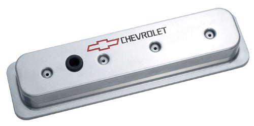 Polished Proform 141-130 Die Cast Center Bolt SBC Valve Cover