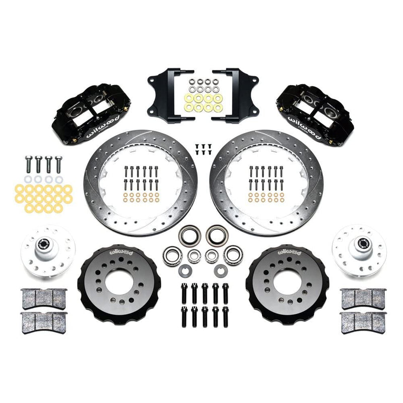 12.88" FNSL6R Hub Front Kit, Drill-Zinc