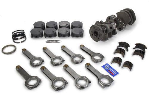 Eagle Assembly Rotating, 496 CID, Forged Crank, Forged Pistons, 4.250 in Stroke, 4.310 in Bore, 6.385 in Long H-Beam Rods