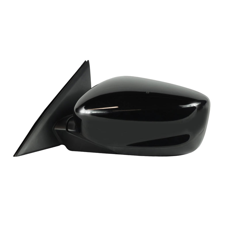 Fit System Driver Side Mirror for Honda Accord Sport LX Model, 2dr, Textured Black w/PTM Cover, Foldaway w/o Aspherical Lens, Heated Power