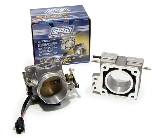 75mm Throttle Body And EGR Spacer Plate Kit BBK - High Flow Power Plus Series for Ford Mustang 5.0L