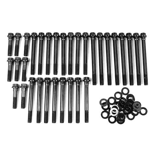 ARP High Performance Series 135-3707 Black Oxide 12-Point Cylinder Head Bolt Kit for Big Block Chevy Generation V/VI with Late Bowtie/Dart/AFR/World Head
