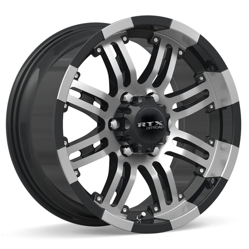 RTX® Loki II, 082689, Black Machined, 18x9 6x139.7 ET20 CB108 (Offroad)