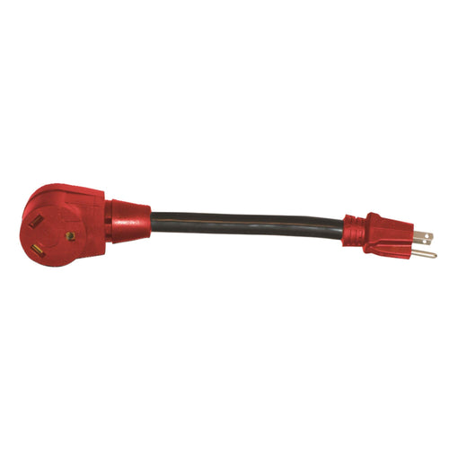 Valterra A10-1530HVP 15 Amp Male to 30 Amp Female 12" Packaged Adapter