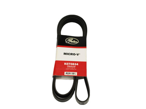 Micro V Gates K070834 Serpentine Drive Belt