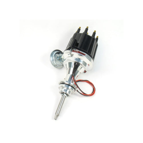Pertronix D7143710 Flame-Thrower Black Male Cap Vacuum Advance Billet Electronic Distributor with Ignitor III Technology for Chrysler/Dodge/Plymouth 426-440