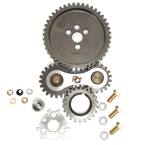 135022 PRW INDUSTRIES, INC. Timing Gear Drive - Dual Gear - Dual Idler - Quiet - Steel - Small Block Chevy - Kit