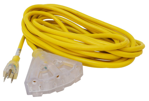 Valterra 25' A10-2514TTE 15 Amp Triple Outlet Extension Cord (14-3)