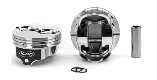 Icon Premium PistonsIcon Piston, Forged, 4.350 in Bore, 1/16 x 1/16 x 3/16 in Ring Grooves, Minus 26.7 cc
