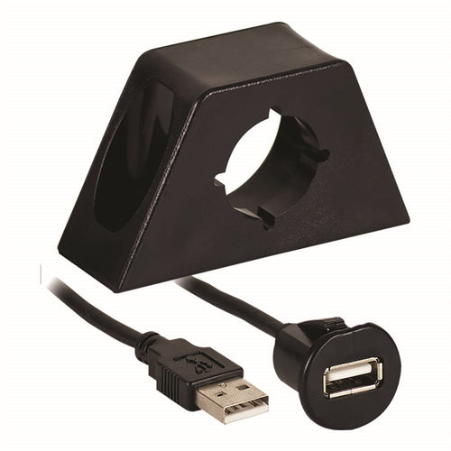 Heise Axxess USB Male to Female Jack with Mount