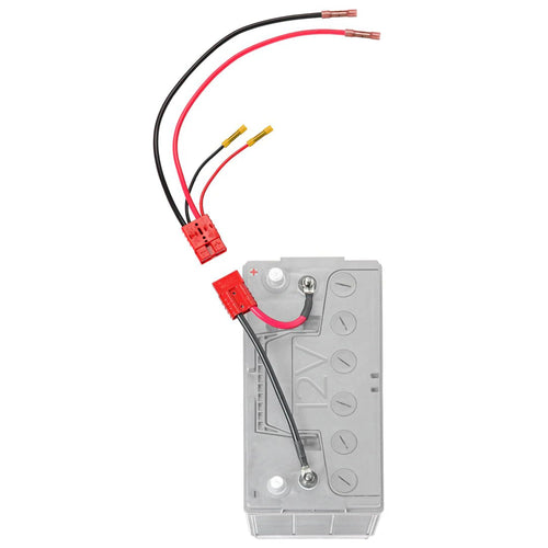 12V Connect-Ease Trolling Motor Wire Connection Kit with On-Board Charger Leads Included RCE12VBCHK | Lithium Compatible | Quick Connect Wire Connectors | Marine and Outdoor Use | Battery Not Included