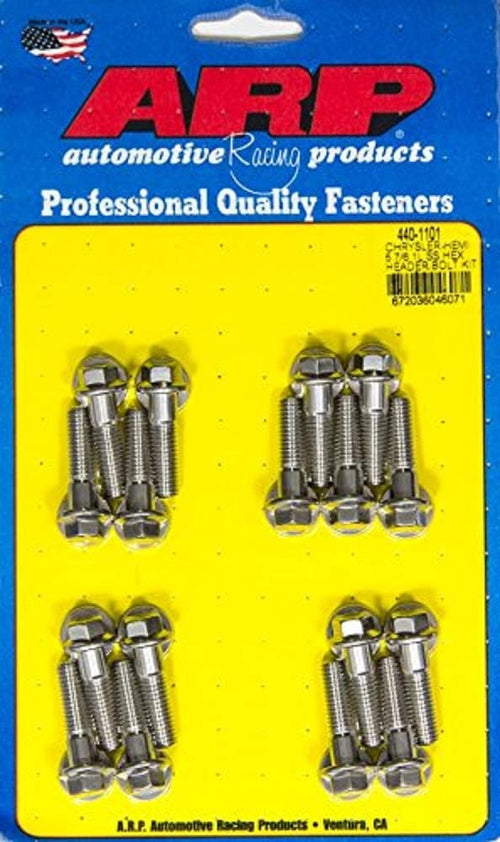 ARP 440-1101 Header Bolt Kit Automotive (6ptMopar 5.7/6.1L Hemi)