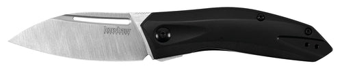 Kershaw Leaf Blade Turismo Pocket Knife 2.9 inch Blade, Assisted Opening Frame Lock, 5505, Black, 2.8 Ounce