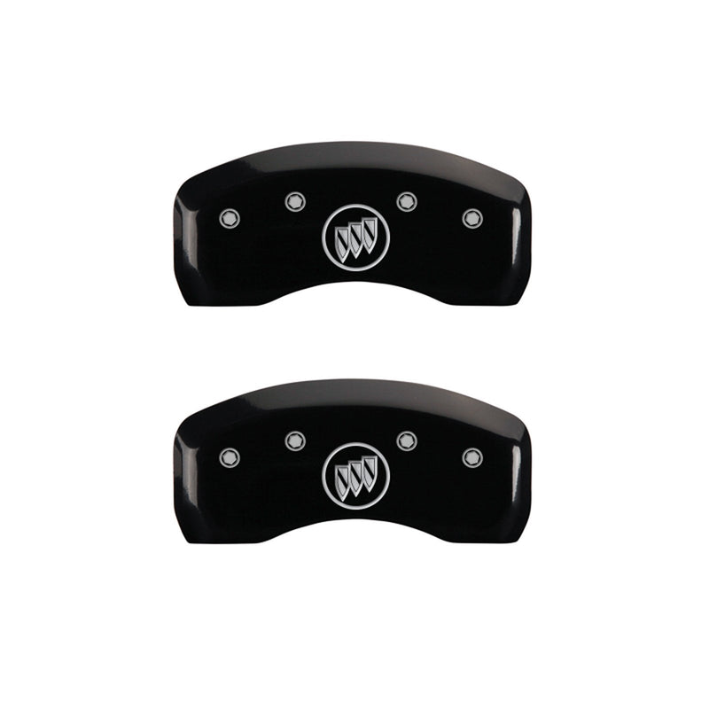 Caliper Covers MGP Caliper Covers 49009Sbshbk: Black, Buick Shield Logo, 4 Pack