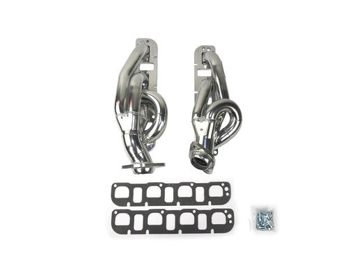 1-5/8" JBA Shorty Stainless Steel Silver Ceramic Exhaust Header for Ram 5.7L Hemi 2500 4WD 1500