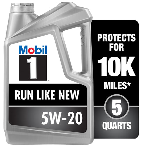 5W-20 Mobil 1 Advanced Full Synthetic Motor Oil, 5 Quart
