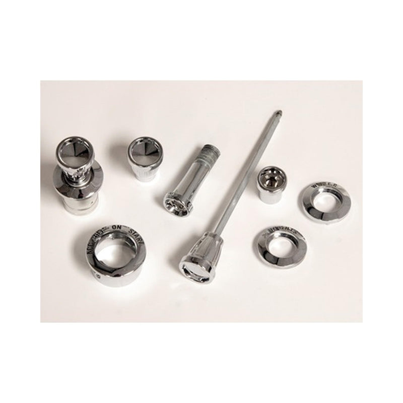 64-6 Dlx Dash Bezel & Knob Kit Scott Drake (C5ZZ-10852-DLXK)